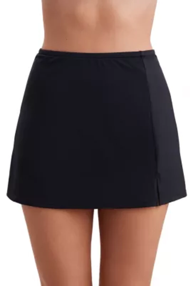 Side Slit Swim Skirt