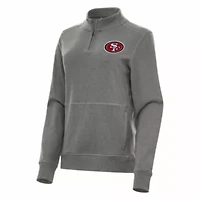 Antigua NFL San Francisco 49ers Women's Crush 1/4 Zip Pullover