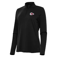 Antigua NFL Kansas City Chiefs Women's Reprocess 1/4 Zip Pullover