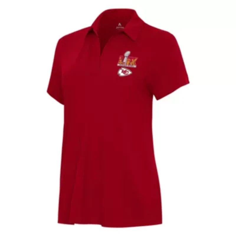 Antigua NFL Kansas City Chiefs SB LIX 2025 Women's Era Polo