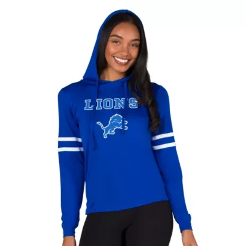 NFL Marathon Ladies Detroit Lions Knit L/S Hoodie