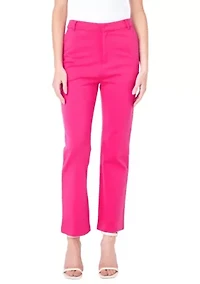 High-waist Knit Pants