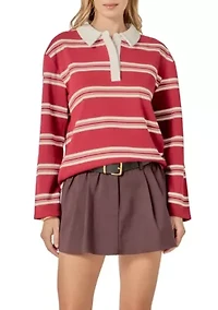 STRIPED POLO SHIRT