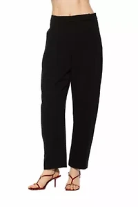 Solene Barrel Pants With Waistband