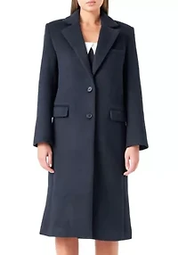 Oversize Wool Trench Coat