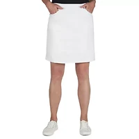 Tech Stretch Pull On Skort with Elastic Waistband