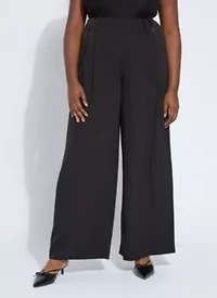 Darcy pleated Wide Leg trouser Curvy