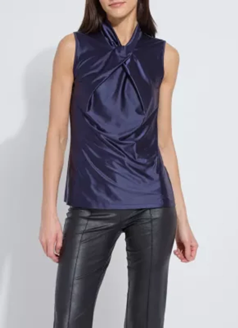 Branca Halter Draped Top