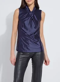 Branca Halter Draped Top