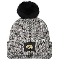 NCAA Iowa Hawkeyes Cuffed Knit Hat with Pom