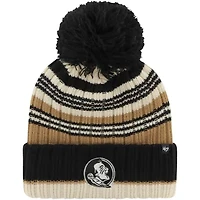 NCAA Florida State Seminoles Barista Cuffed Knit Hat with Pom