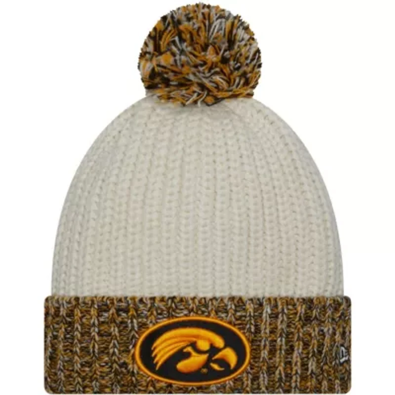 NCAA Iowa Hawkeyes Fresh Cuffed Knit Hat with Pom