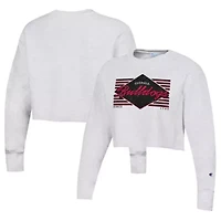 NCAA Georgia Bulldogs Reverse Weave Cropped Pullover Sweatshirt