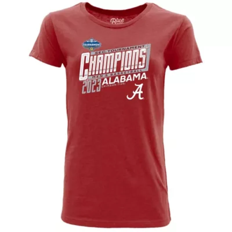 Alabama Crimson Tide NCAA 2023 SEC Basketball Conference Tournament s Locker Room T-Shirt