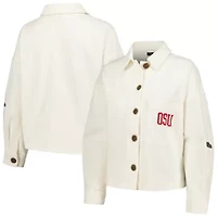 NCAA Ohio State Buckeyes Corduroy Button-Up Jacket