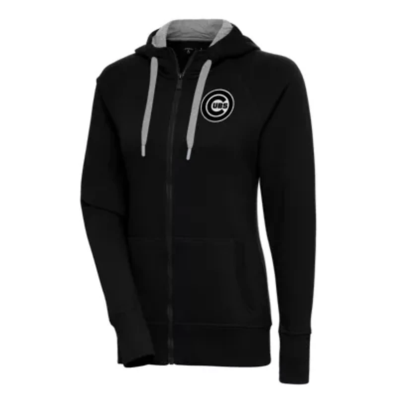 MLB Chicago Cubs Brushed Metallic Victory Full-Zip Hoodie