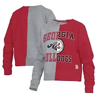 NCAA Georgia Bulldogs Half and Raglan Pullover Sweatshirt