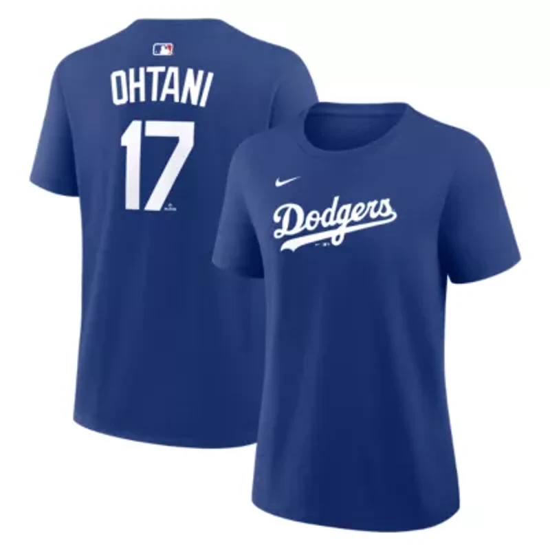 MLB Nike Shohei Ohtani Los Angeles Dodgers Name & Number T-Shirt