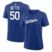 MLB Nike Mookie Betts Los Angeles Dodgers Name & Number T-Shirt