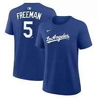 MLB Nike Freddie Freeman Los Angeles Dodgers Name & Number T-Shirt