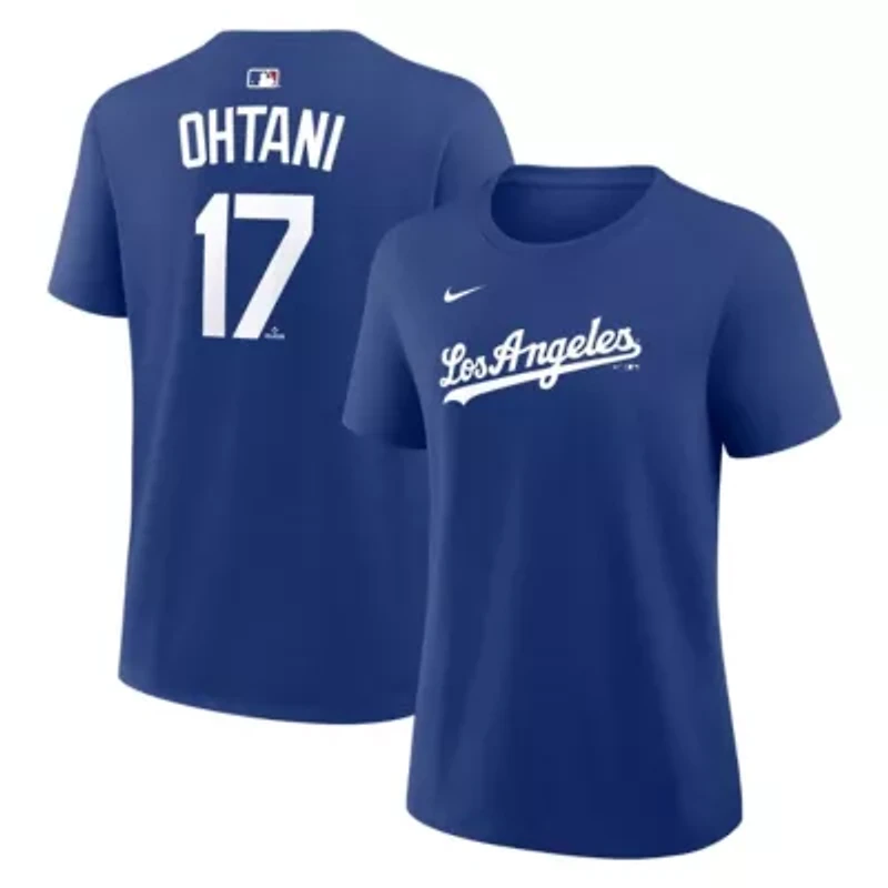 MLB Nike Shohei Ohtani Los Angeles Dodgers Name & Number T-Shirt