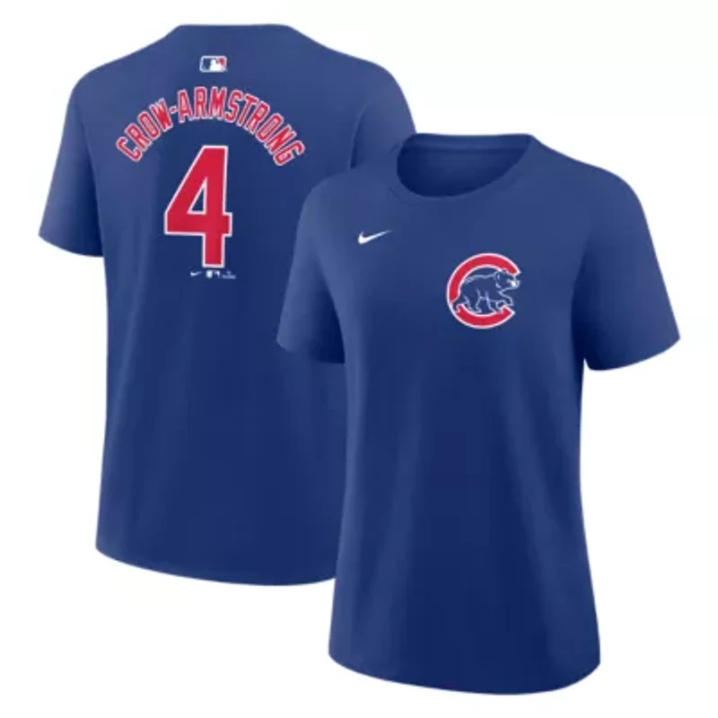 MLB Nike Pete Crow-Armstrong Chicago Cubs Name & Number T-Shirt