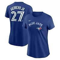 Toronto Blue Jays MLB Nike Vladimir Guerrero Jr. Cooperstown Collection Fuse Name & Number T-Shirt