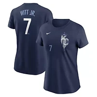 MLB Nike Bobby Witt Jr. Kansas City Royals Connect Fuse Name & Number T-Shirt