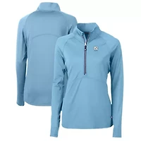 NCAA Carolina North Tar Heels Alumni Adapt Eco Knit Stretch Recycled Half-Zip Pullover Top
