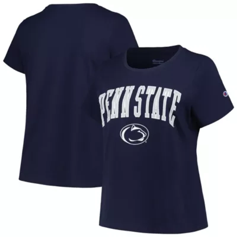NCAA Penn State Nittany Lions Plus Arch Over Logo Scoop Neck T-Shirt