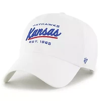 NCAA Kansas Jayhawks Sidney Clean Up Adjustable Hat