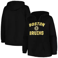 NHL Plus Arch Over Logo Pullover Hoodie