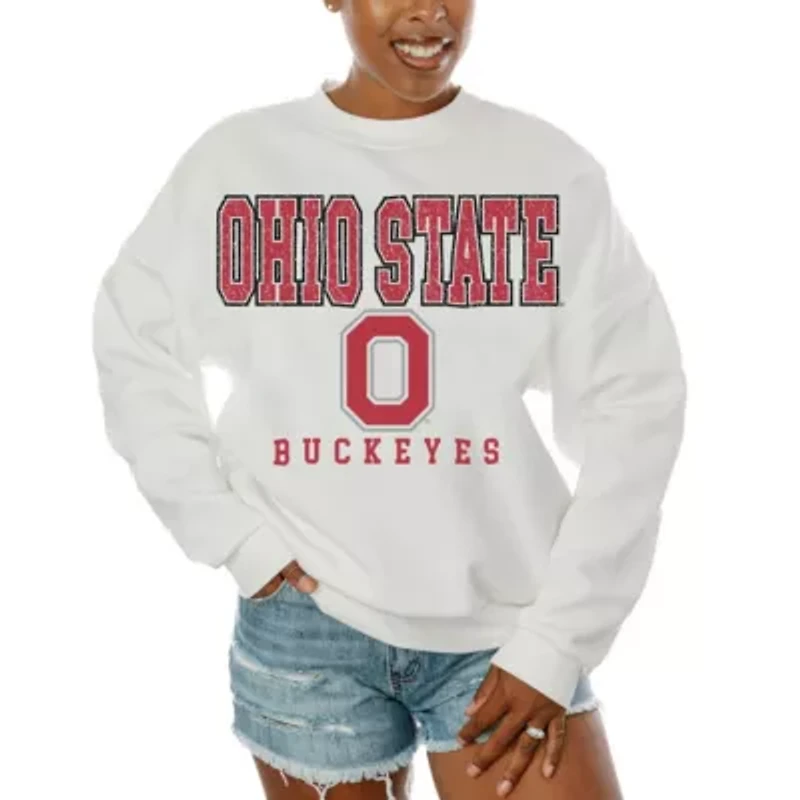 NCAA Ohio State Buckeyes Freestyle Fleece Pullover Sweatshirt