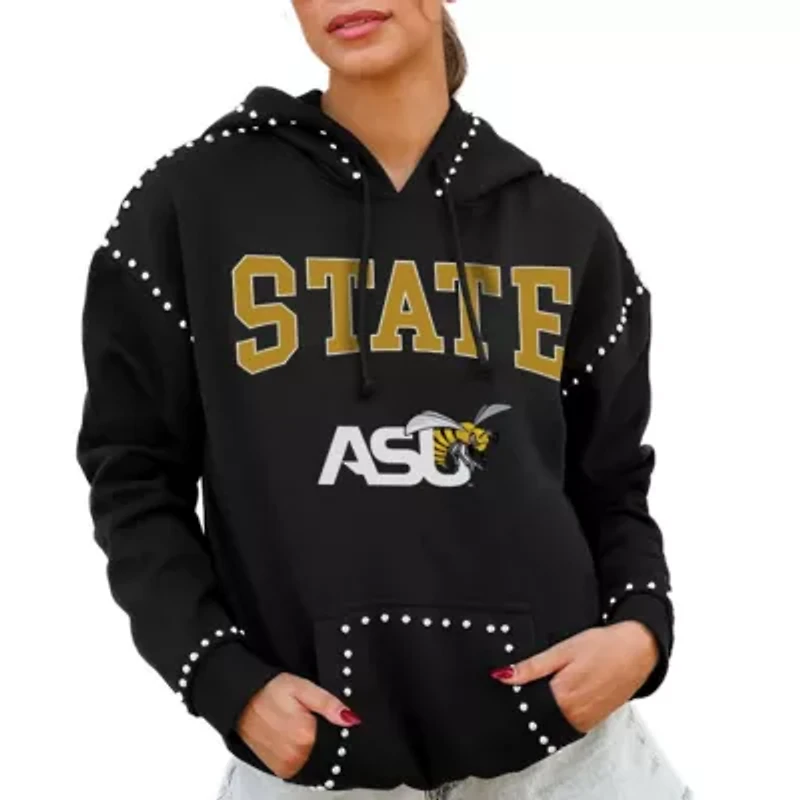 NCAA Alabama State Hornets Studded Pullover Hoodie
