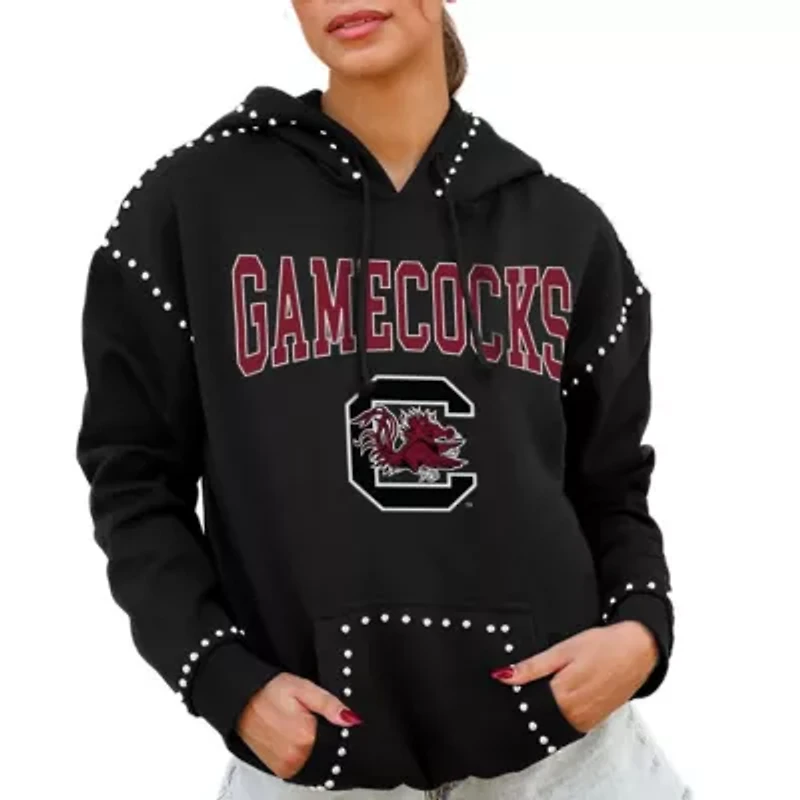 NCAA South Carolina Gamecocks Studded Pullover Hoodie