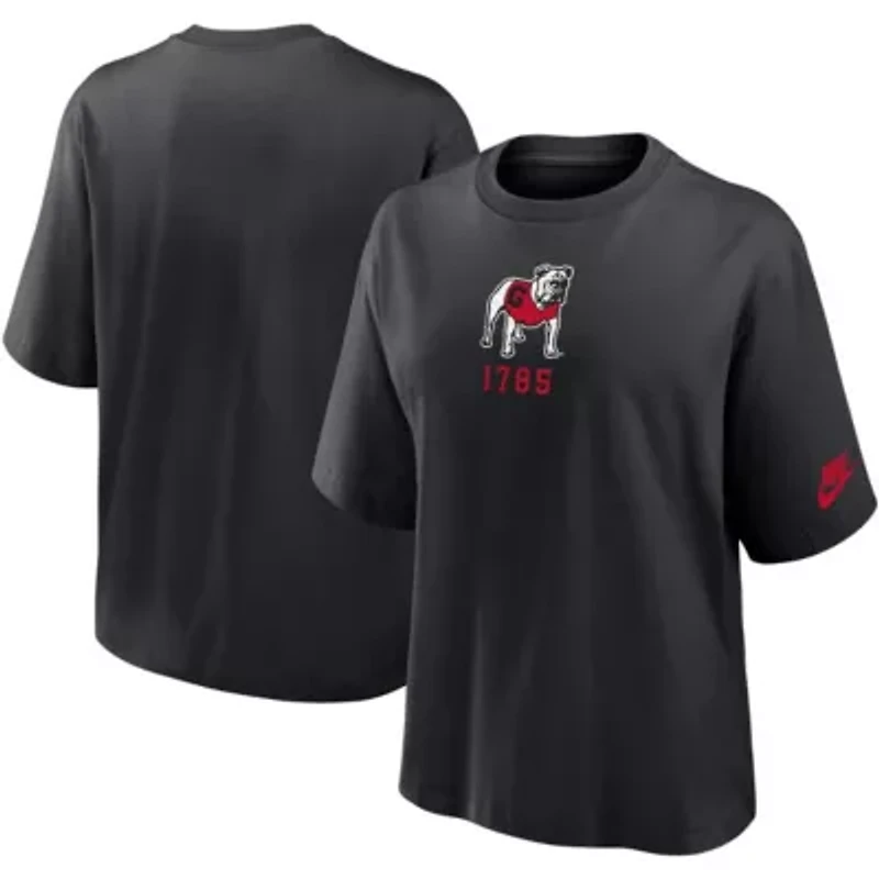 NCAA Nike Georgia Bulldogs Legacy Established Boxy T-Shirt