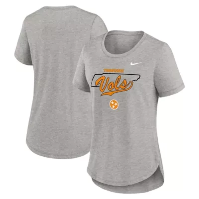 NCAA Nike Tennessee Volunteers Local Campus Location Mantra Tri-Blend T-Shirt