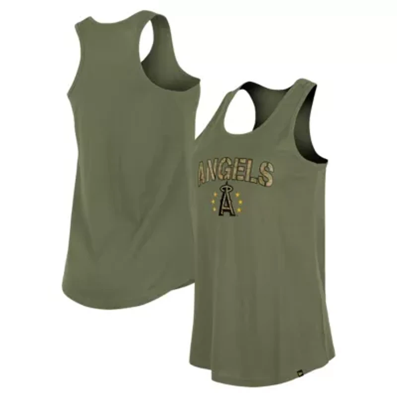 MLB Los Angeles Angels Armed Forces Day Tank Top