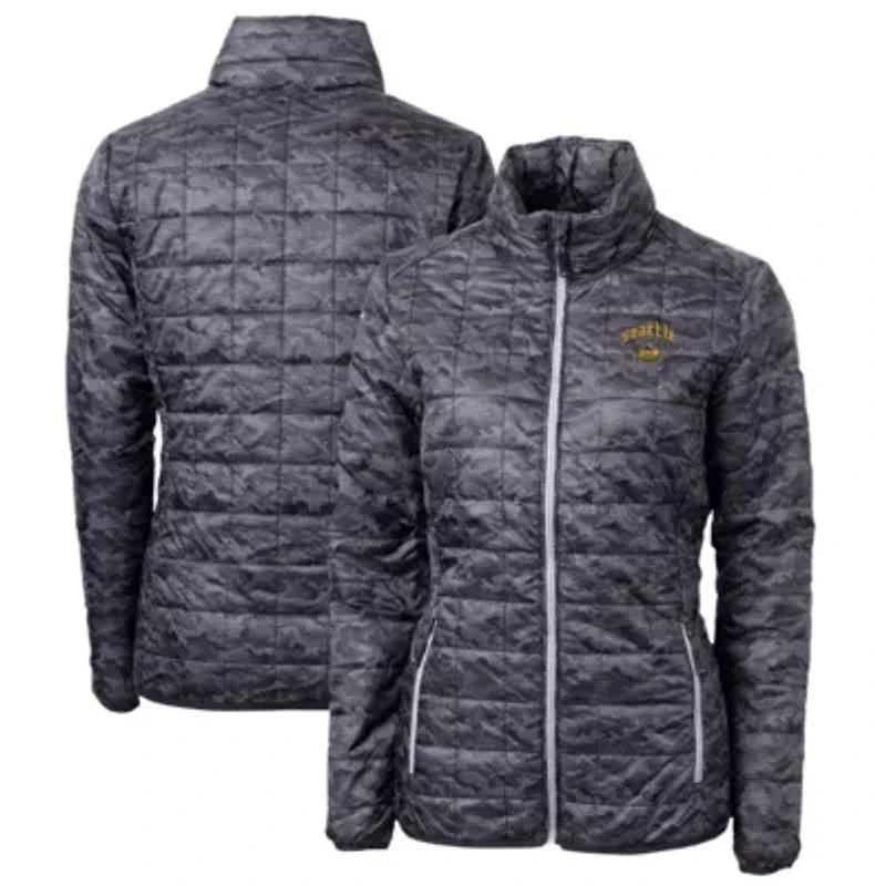 MLB Seattle Mariners City Connect Rainier PrimaLoft Eco Insulated Full-Zip Puffer Jacket