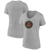 MLS Fanatics Atlanta United FC Logo V-Neck T-Shirt