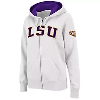 NCAA LSU Tigers Arched Name Full-Zip Hoodie