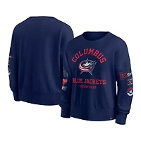 NHL Fanatics Columbus Jackets Go Team Pullover Sweatshirt