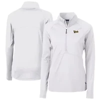 NCAA Vanderbilt Commodores Vault DryTec Adapt Eco Knit Stretch Recycled Raglan Half-Zip Top