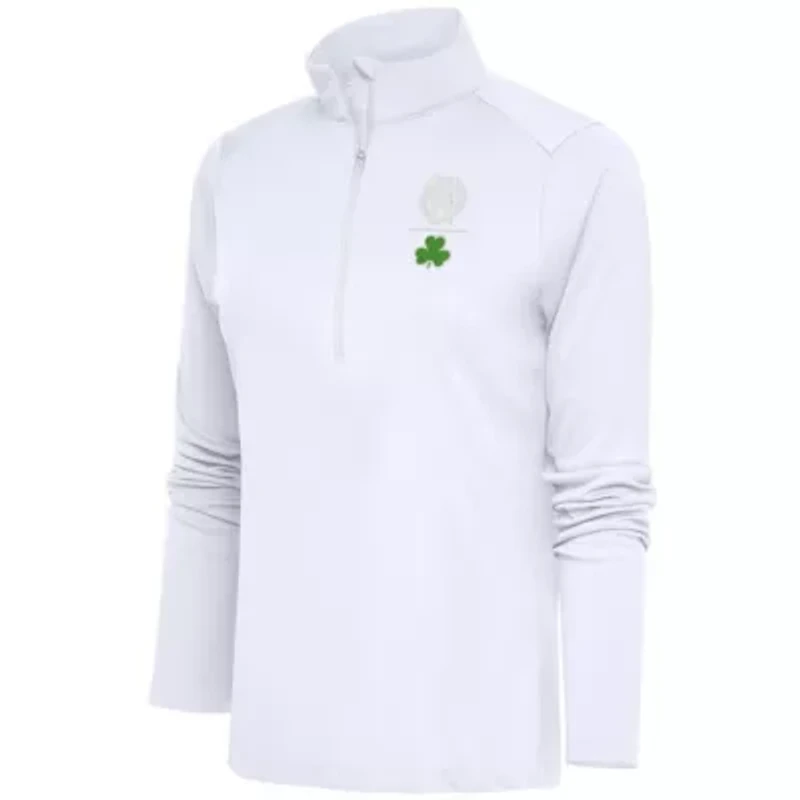 NBA Boston Celtics Shamrock Tribute Half-Zip Pullover Top