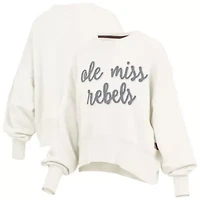 NCAA Ole Miss Rebels Chelsea Oversized Pullover Sweatshirt