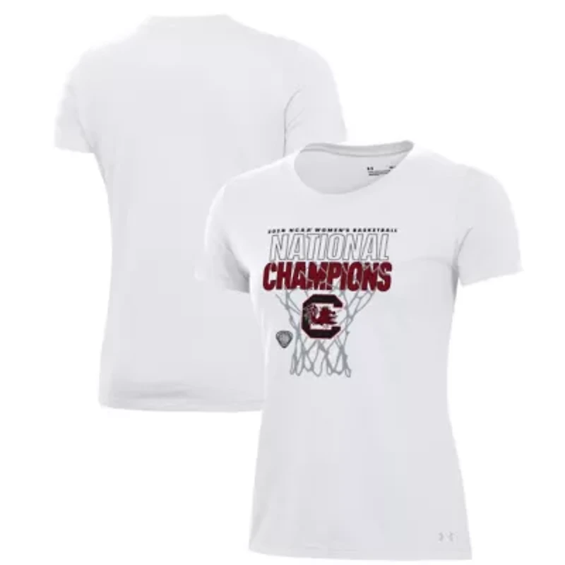 NCAA Under Armour South Carolina Gamecocks 2024 Basketball National s Locker Room T-Shirt