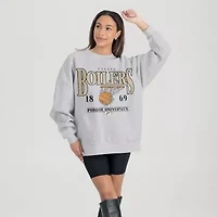 NCAA Purdue Boilermakers Basketball Premium Fleece Drop Pullover Sweatshirt