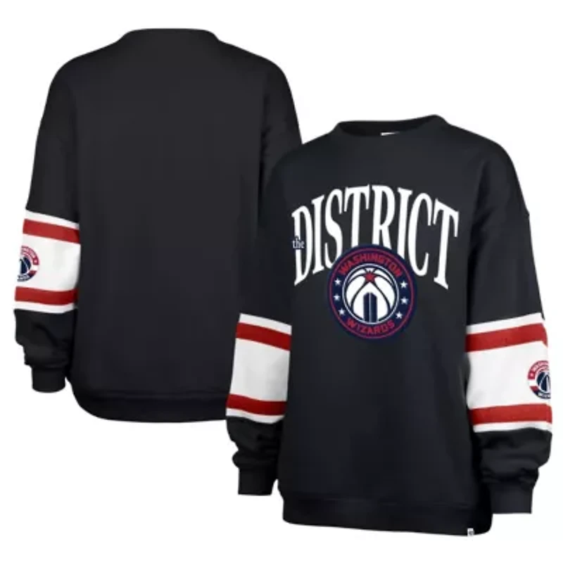 NBA Washington Wizards 2024/25 City Edition Steadfast Paneled Pullover Sweatshirt