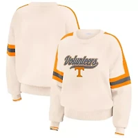 NCAA Tennessee Volunteers Chenille Woven Patch Stripe Pullover Sweater