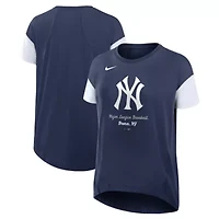 MLB Nike New York Yankees Flowy Fashion Tri-Blend Dri-FIT T-Shirt